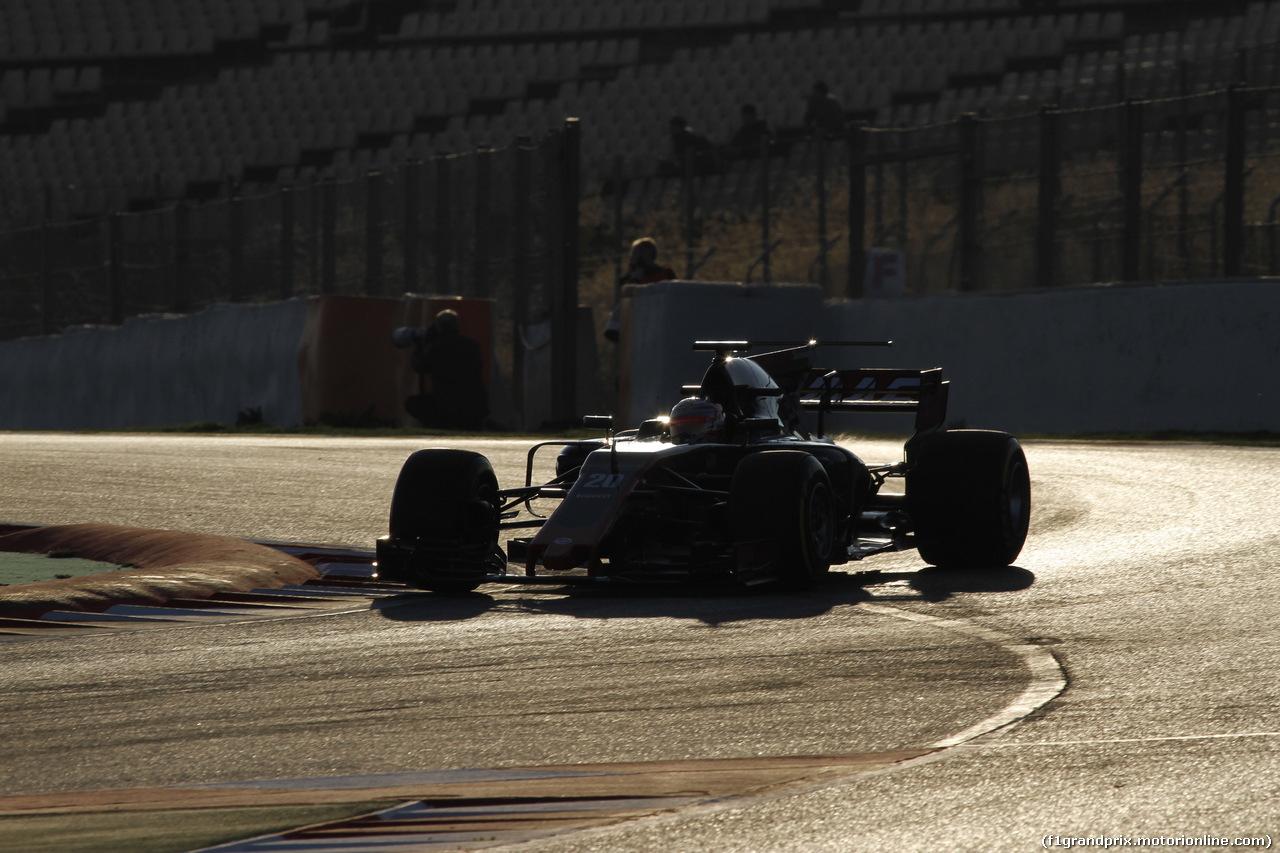 TEST F1 BARCELLONA 27 FEBBRAIO, 27.02.2017 - Kevin Magnussen (DEN) Haas F1 Team VF-17