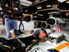 TEST F1 BARCELLONA 27 FEBBRAIO, Sergio Perez (MEX) Sahara Force India F1 VJM10 with team mate Esteban Ocon (FRA) Sahara Force India F1 Team.
27.02.2017.