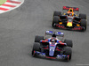 TEST F1 BARCELLONA 28 FEBBRAIO, Daniil Kvyat (RUS) Scuderia Toro Rosso STR12 davanti a Max Verstappen (NLD) Red Bull Racing RB13.
28.02.2017.