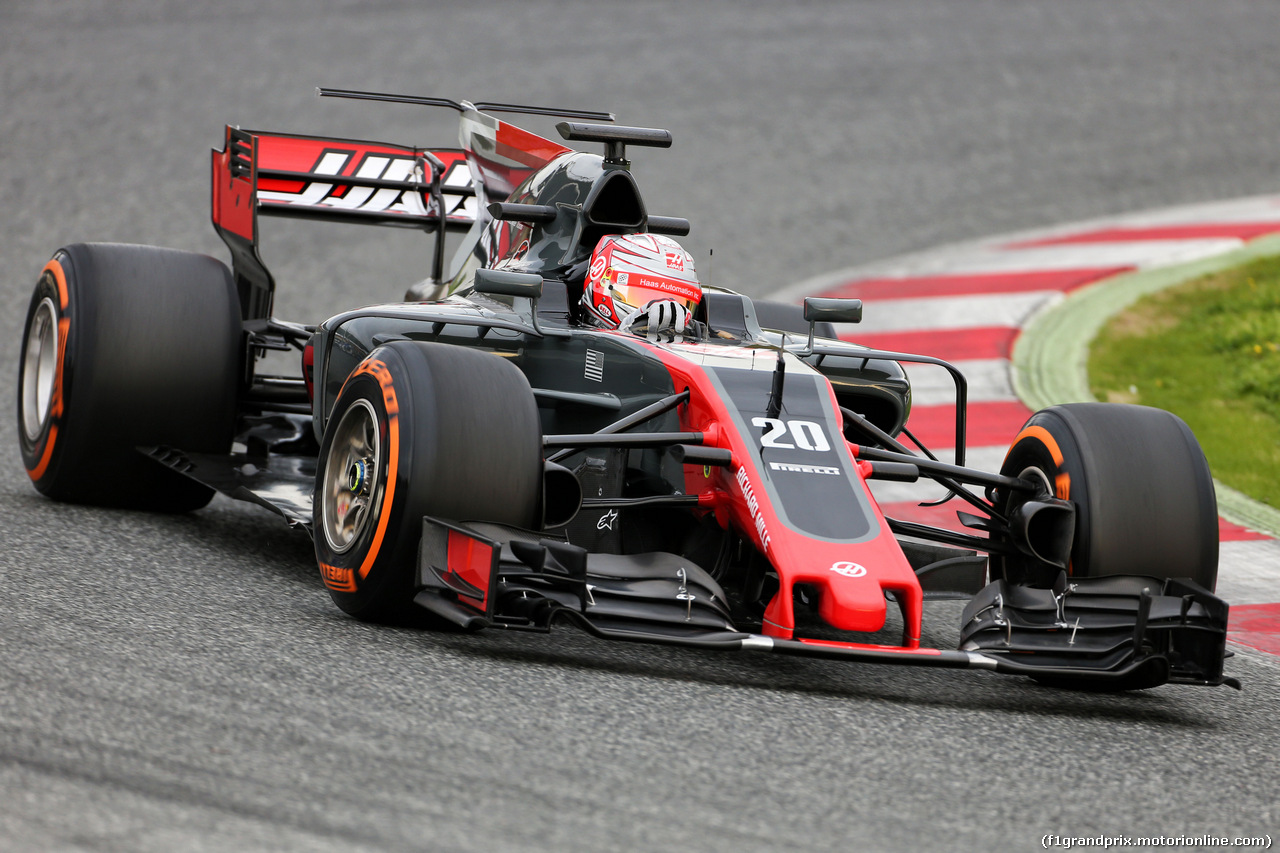 TEST F1 BARCELLONA 28 FEBBRAIO, Kevin Magnussen (DEN) Haas VF-17.
28.02.2017.