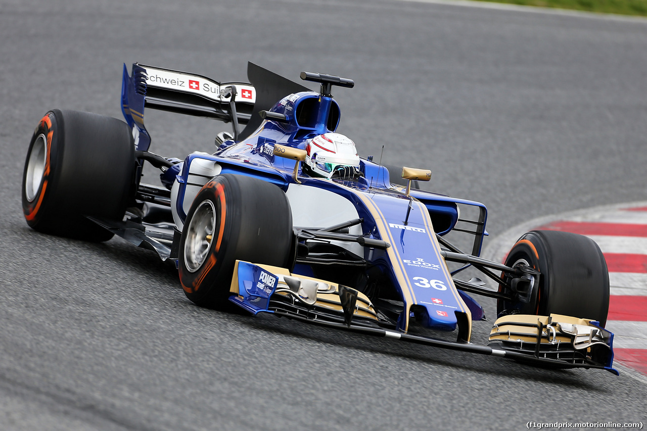 TEST F1 BARCELLONA 28 FEBBRAIO, Antonio Giovinazzi (ITA) Sauber C36.
28.02.2017.