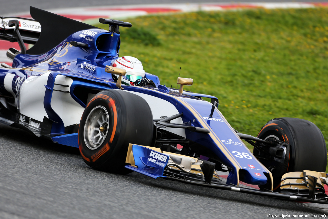 TEST F1 BARCELLONA 28 FEBBRAIO, Antonio Giovinazzi (ITA) Sauber C36.
28.02.2017.