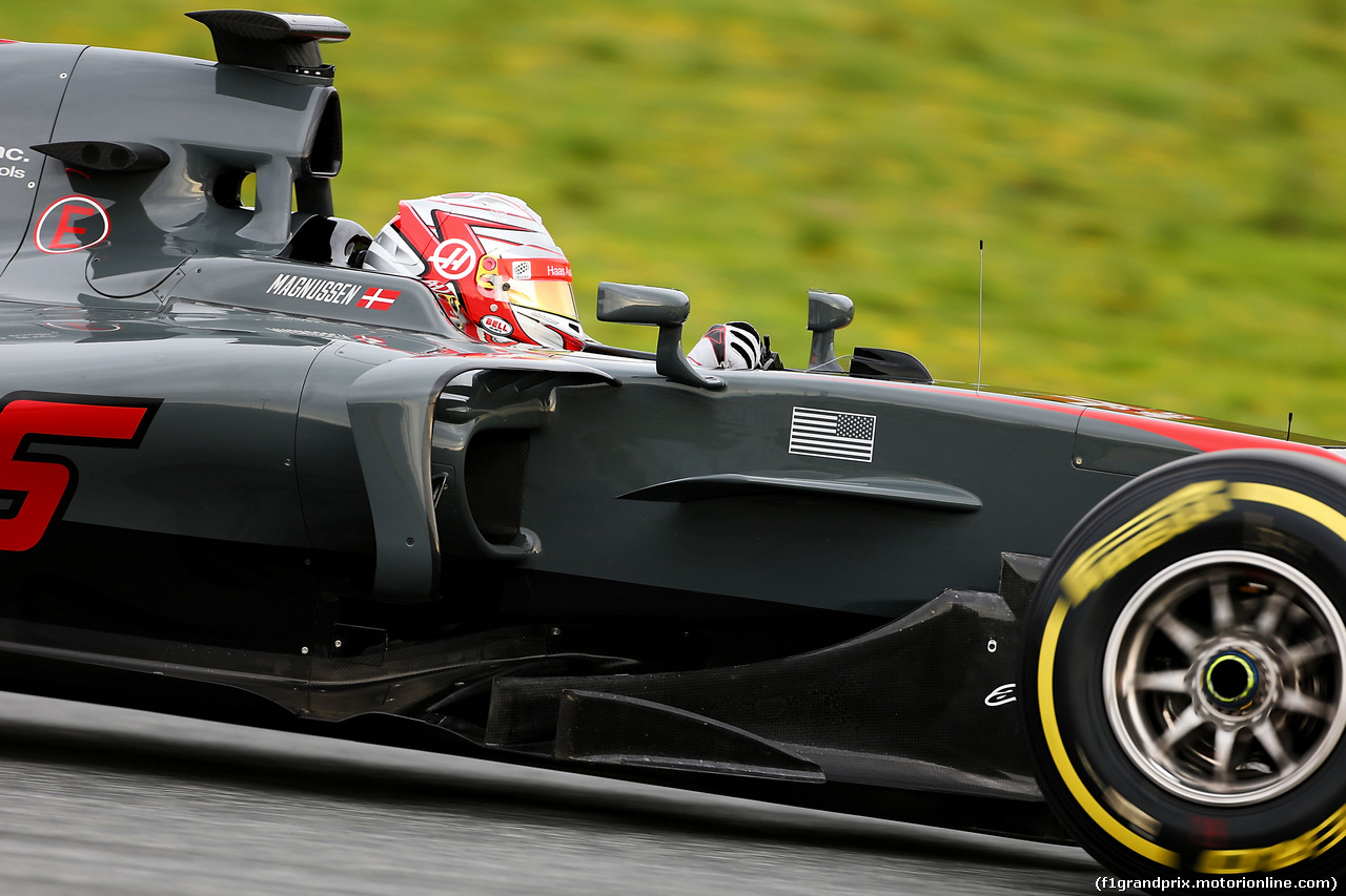 TEST F1 BARCELLONA 28 FEBBRAIO, Kevin Magnussen (DEN) Haas VF-17.
28.02.2017.