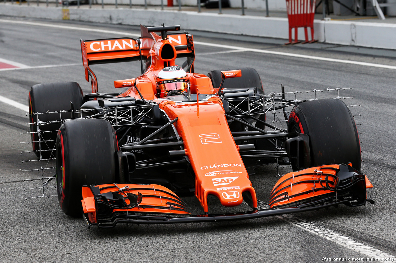 TEST F1 BARCELLONA 28 FEBBRAIO, Stoffel Vandoorne (BEL) McLaren MCL32.
28.02.2017.