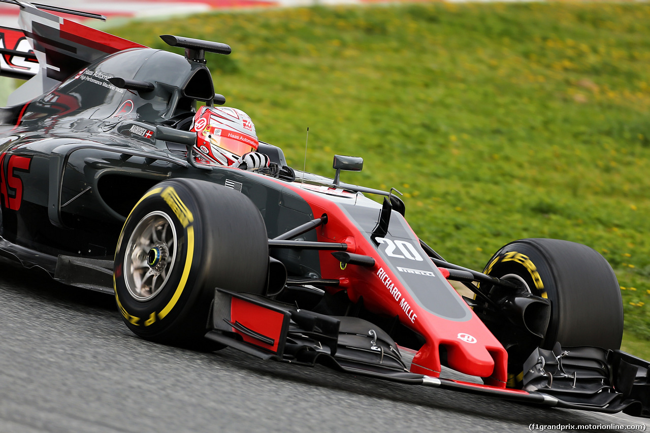 TEST F1 BARCELLONA 28 FEBBRAIO, Kevin Magnussen (DEN) Haas VF-17.
28.02.2017.