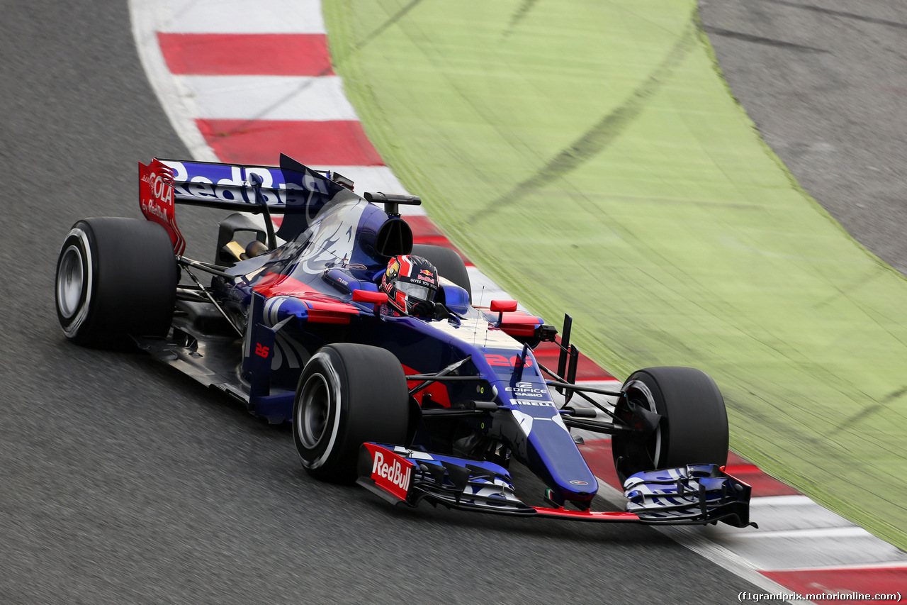 TEST F1 BARCELLONA 28 FEBBRAIO, Daniil Kvyat (RUS) Scuderia Toro Rosso STR12.
28.02.2017.