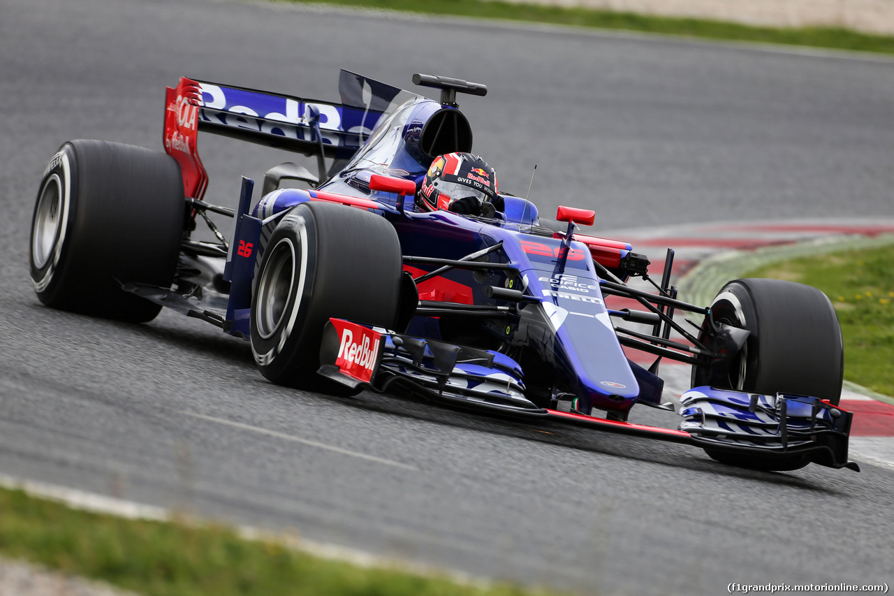 TEST F1 BARCELLONA 28 FEBBRAIO, Daniil Kvyat (RUS) Scuderia Toro Rosso STR12.
28.02.2017.