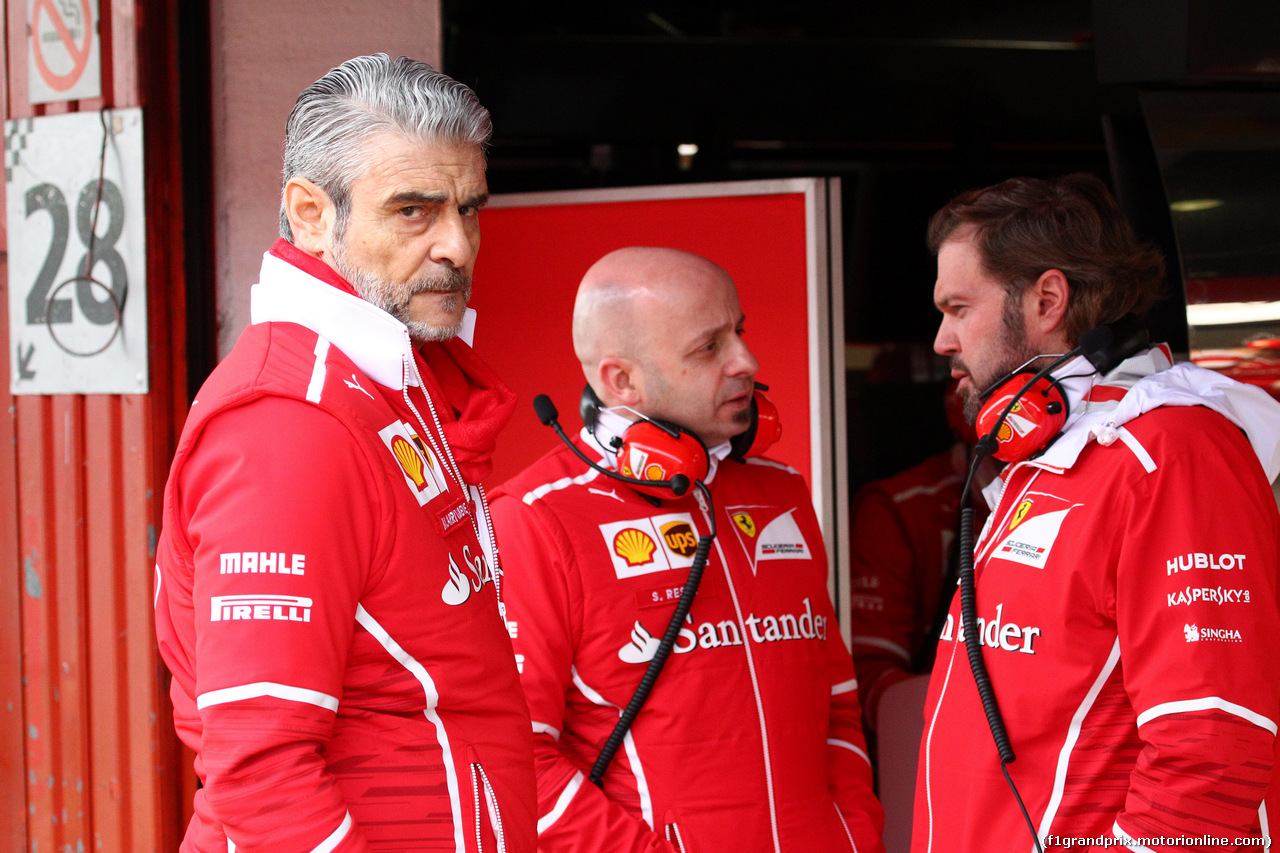 TEST F1 BARCELLONA 28 FEBBRAIO, 28.02.2017 - Maurizio Arrivabene (ITA) Ferrari Team Principal