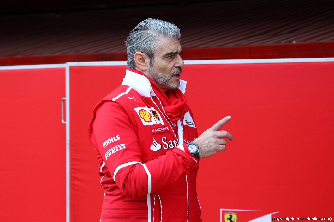 TEST F1 BARCELLONA 28 FEBBRAIO, 28.02.2017 - Maurizio Arrivabene (ITA) Ferrari Team Principal