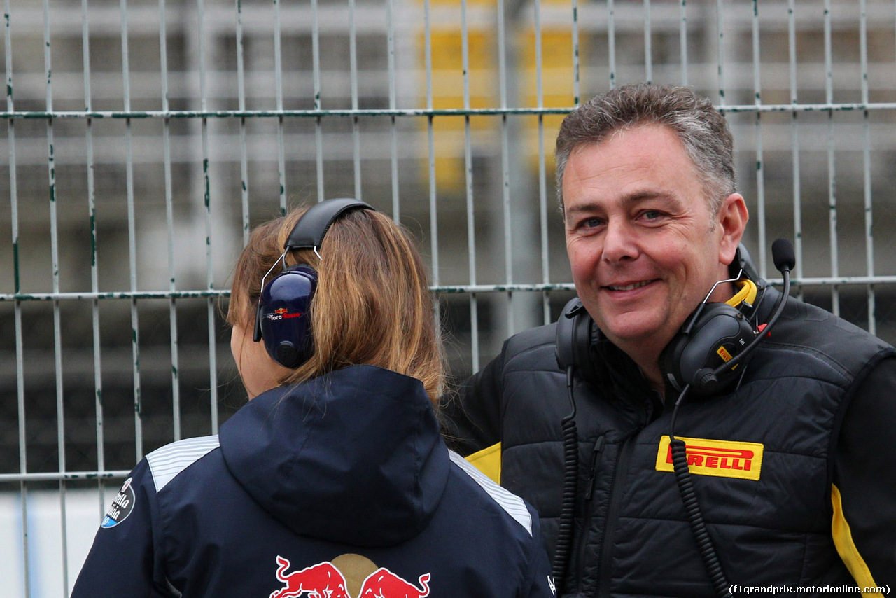 TEST F1 BARCELLONA 28 FEBBRAIO, 28.02.2017 - Mario Isola (ITA), Sporting Director Pirelli