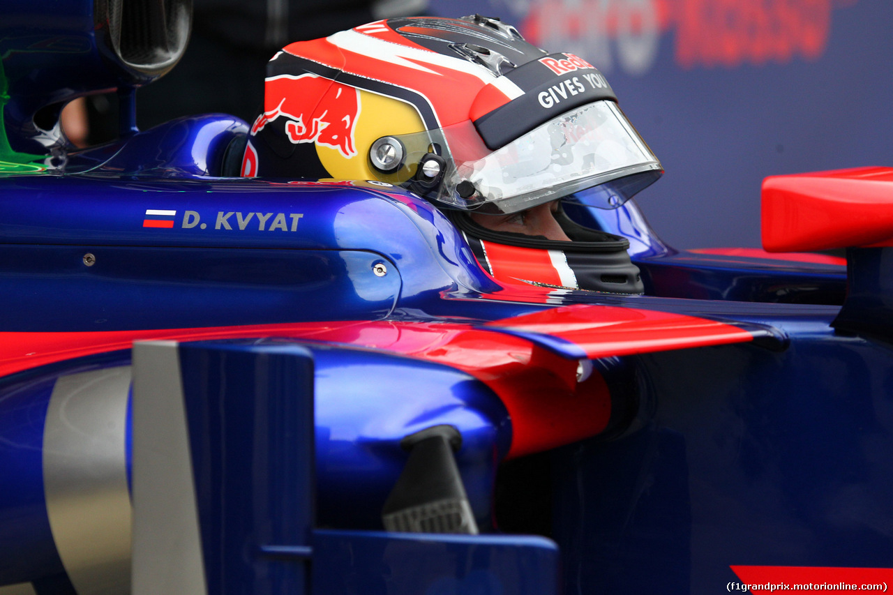 TEST F1 BARCELLONA 28 FEBBRAIO, 28.02.2017 - Daniil Kvyat (RUS) Scuderia Toro Rosso STR12