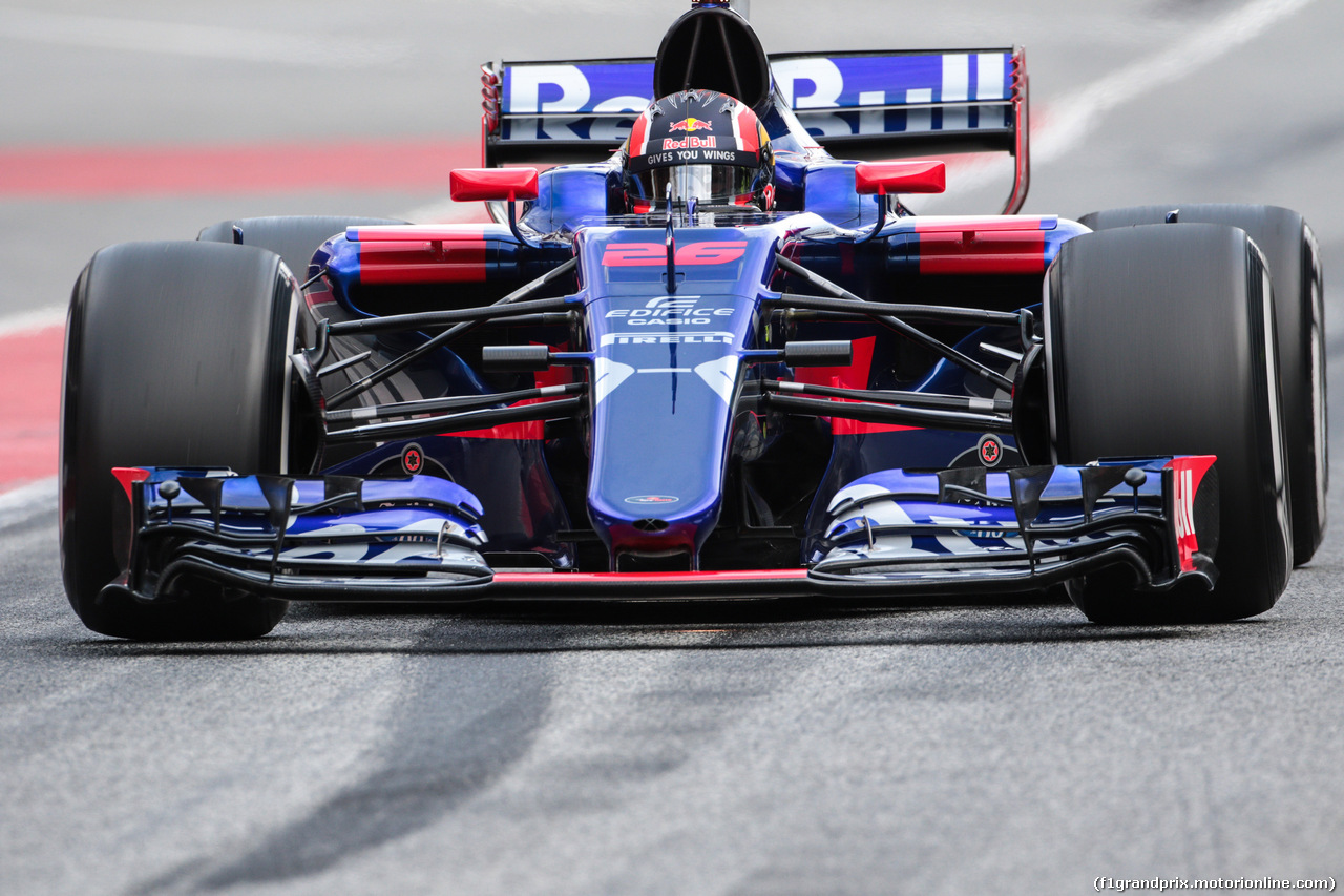 TEST F1 BARCELLONA 28 FEBBRAIO, Daniil Kvyat (RUS) Scuderia Toro Rosso STR12.
28.02.2017.