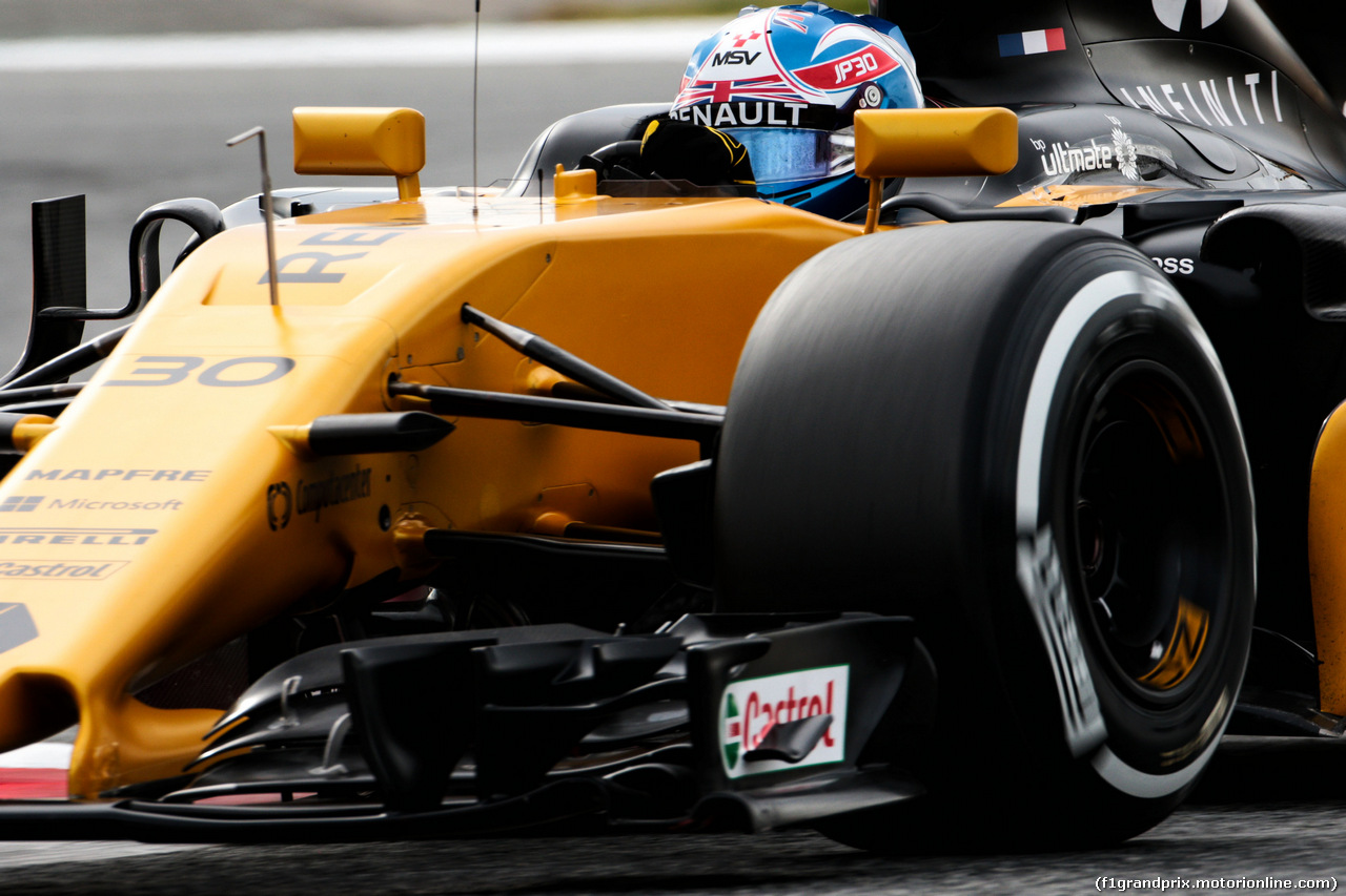 TEST F1 BARCELLONA 28 FEBBRAIO, Jolyon Palmer (GBR) Renault Sport F1 Team RS17.
28.02.2017.