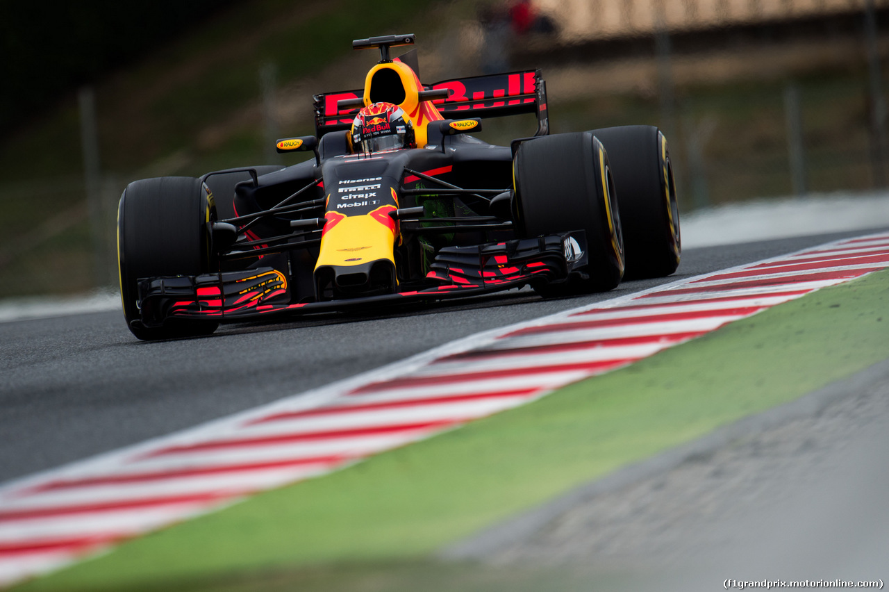 TEST F1 BARCELLONA 28 FEBBRAIO, Max Verstappen (NLD) Red Bull Racing RB13.
28.02.2017.