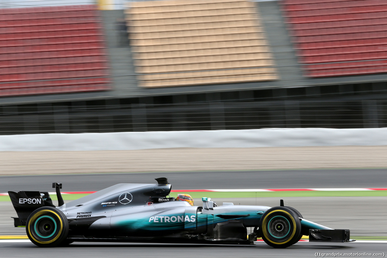 TEST F1 BARCELLONA 28 FEBBRAIO, Lewis Hamilton (GBR) Mercedes AMG F1  
28.02.2017.