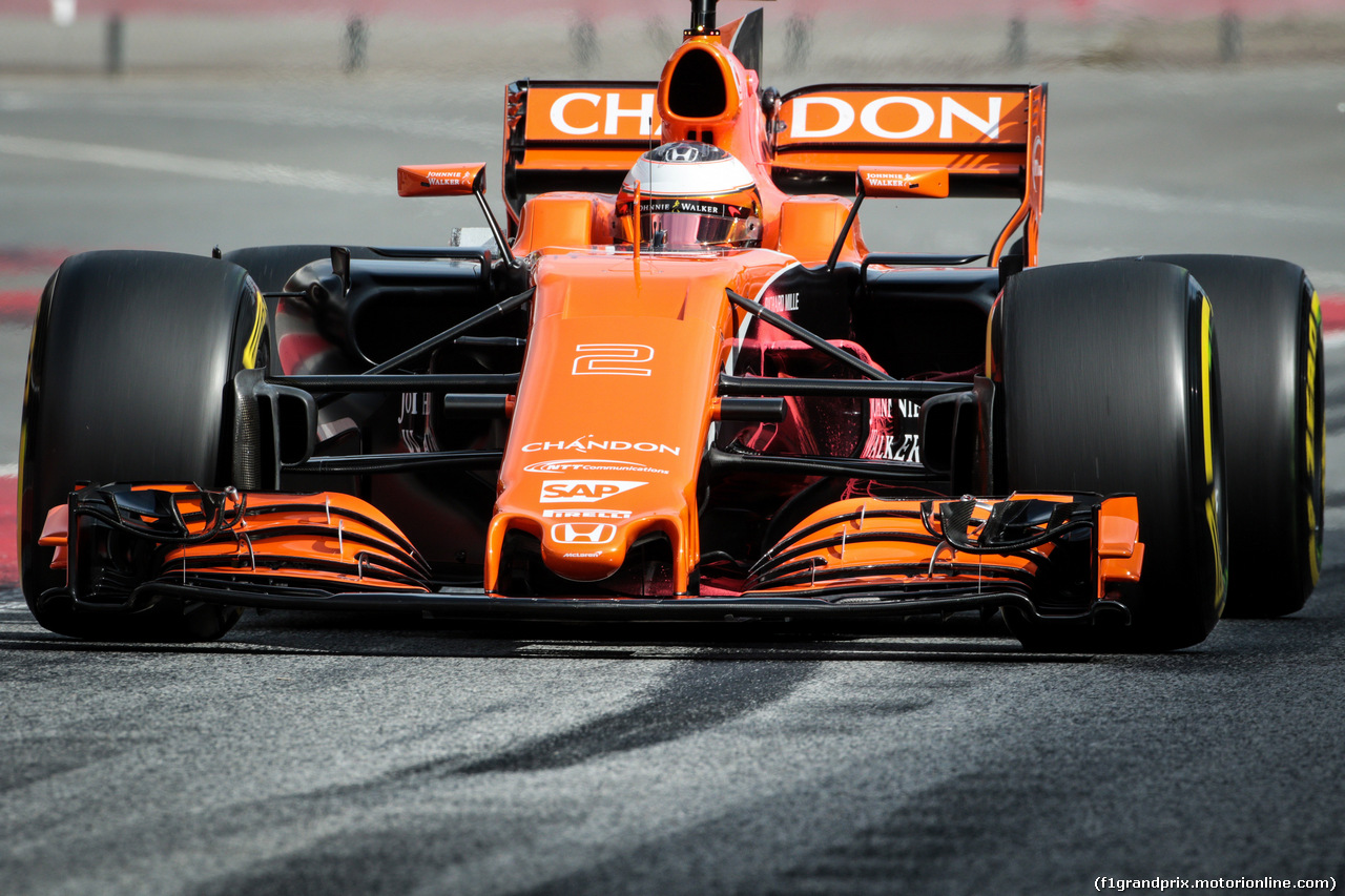 TEST F1 BARCELLONA 28 FEBBRAIO, Stoffel Vandoorne (BEL) McLaren MCL32.
28.02.2017.