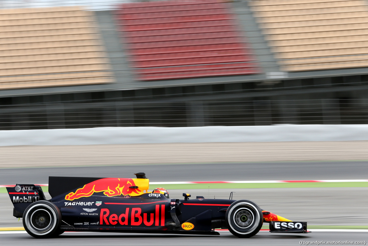 TEST F1 BARCELLONA 28 FEBBRAIO, Max Verstappen (NLD) Red Bull Racing 
28.02.2017.