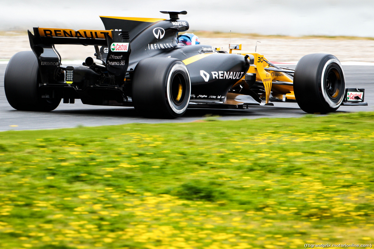 TEST F1 BARCELLONA 28 FEBBRAIO, Jolyon Palmer (GBR) Renault Sport F1 Team RS17.
28.02.2017.
