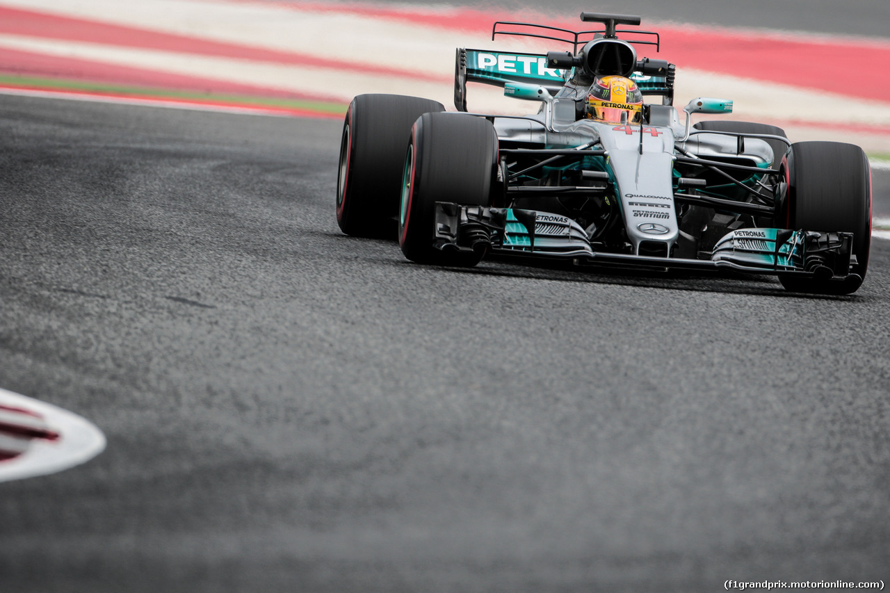 TEST F1 BARCELLONA 28 FEBBRAIO, Lewis Hamilton (GBR) Mercedes AMG F1 W08.
28.02.2017.