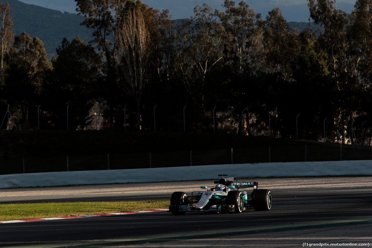 TEST F1 BARCELLONA 28 FEBBRAIO, Valtteri Bottas (FIN) Mercedes AMG F1 W08.
28.02.2017.