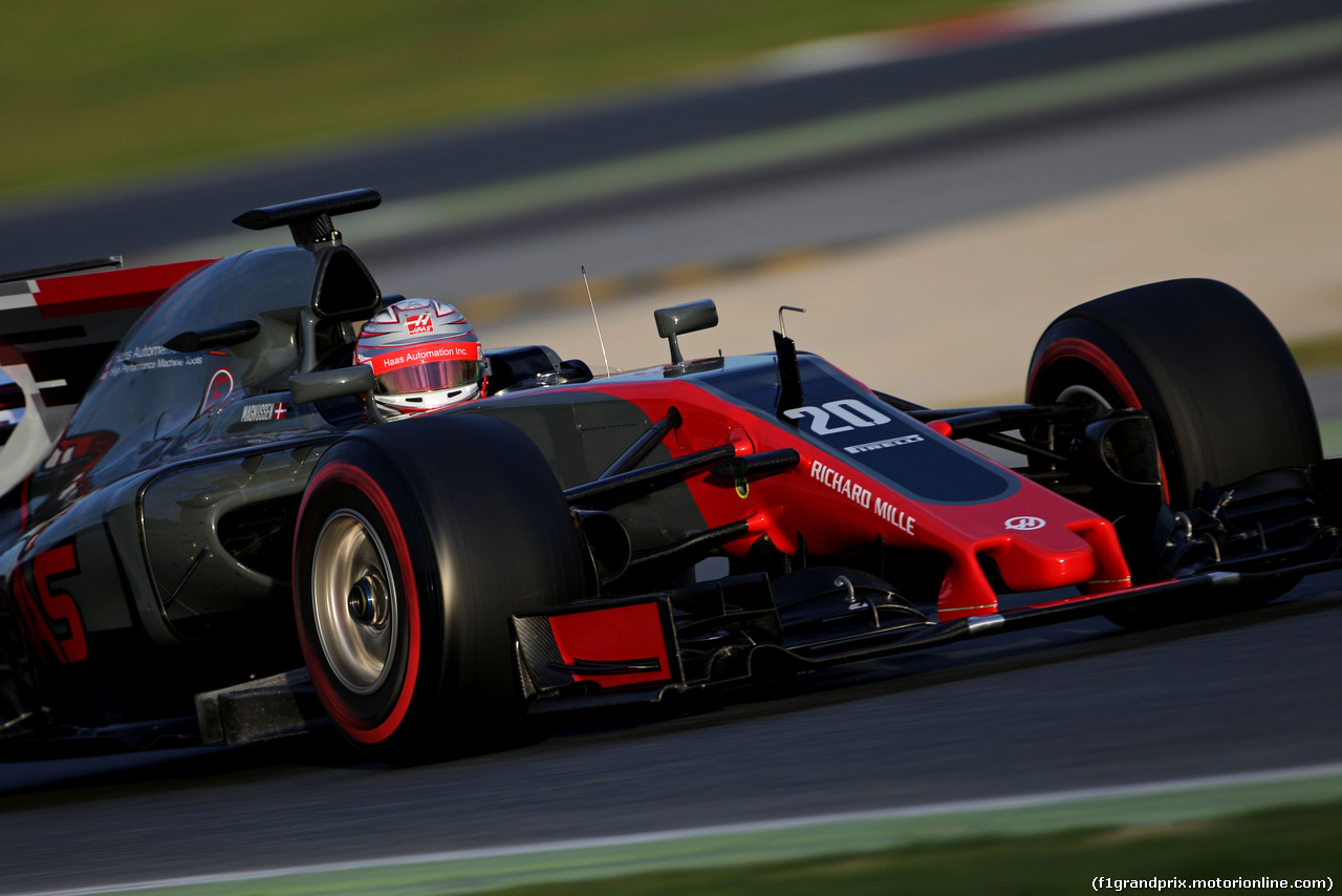 TEST F1 BARCELLONA 28 FEBBRAIO, Kevin Magnussen (DEN) Haas F1 Team 
28.02.2017.