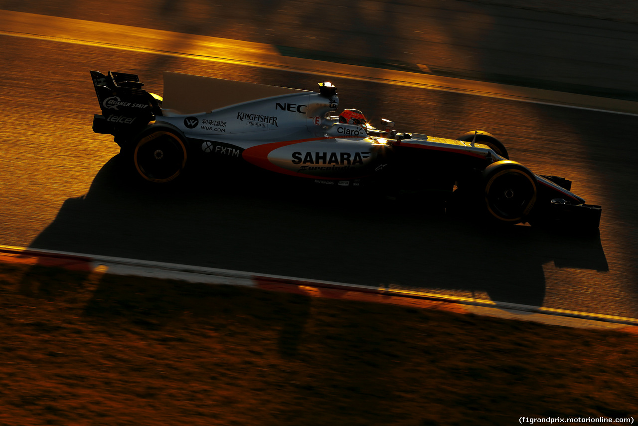 TEST F1 BARCELLONA 28 FEBBRAIO, Esteban Ocon (FRA) Force India F1 
28.02.2017.