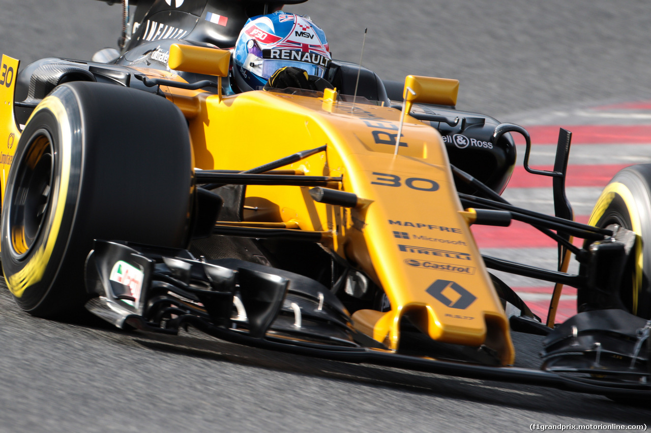 TEST F1 BARCELLONA 28 FEBBRAIO, Jolyon Palmer (GBR) Renault Sport F1 Team RS17.
28.02.2017.