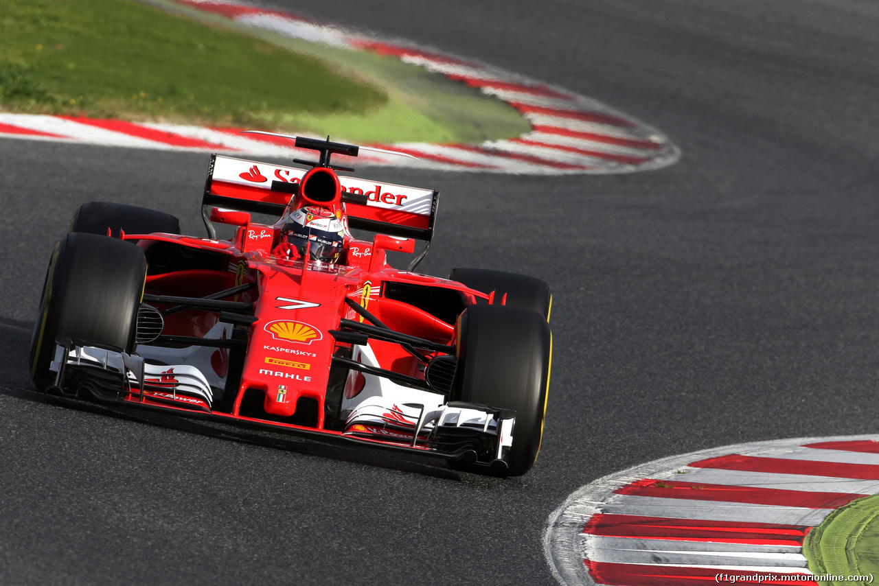 TEST F1 BARCELLONA 28 FEBBRAIO, Kimi Raikkonen (FIN) Ferrari 
28.02.2017.