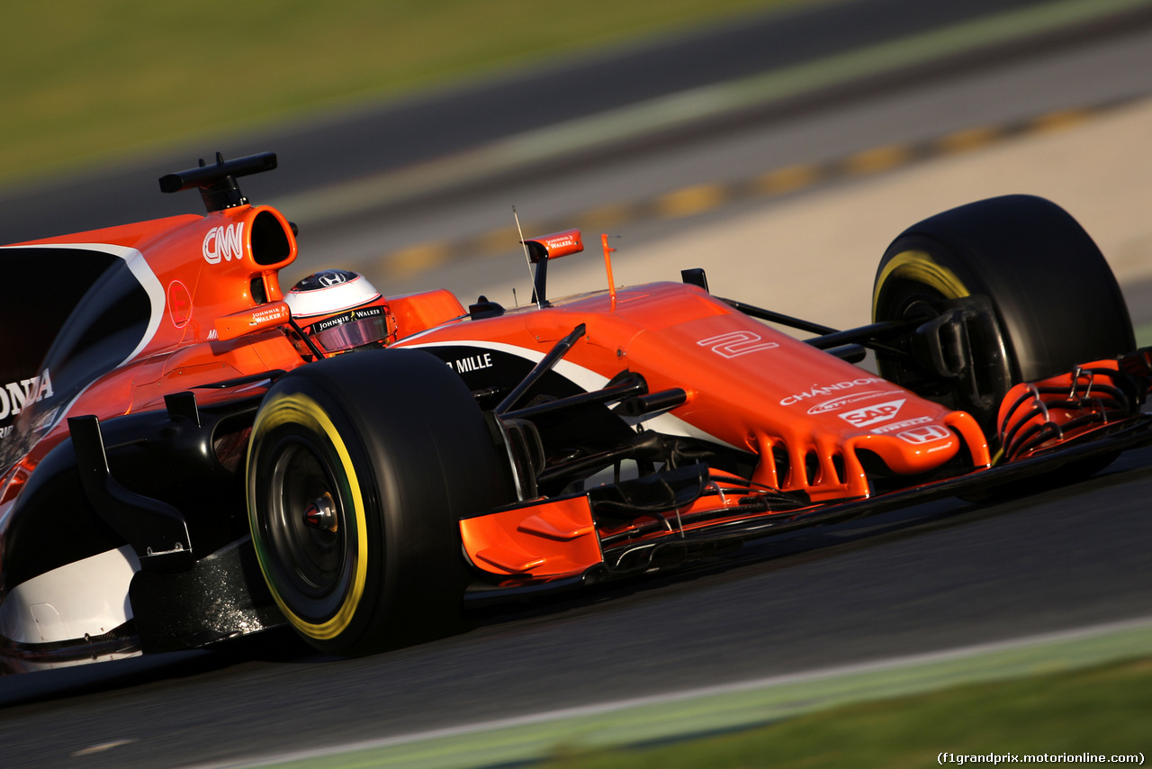 TEST F1 BARCELLONA 28 FEBBRAIO, Stoffel Vandoorne (BEL) McLaren F1 
28.02.2017.