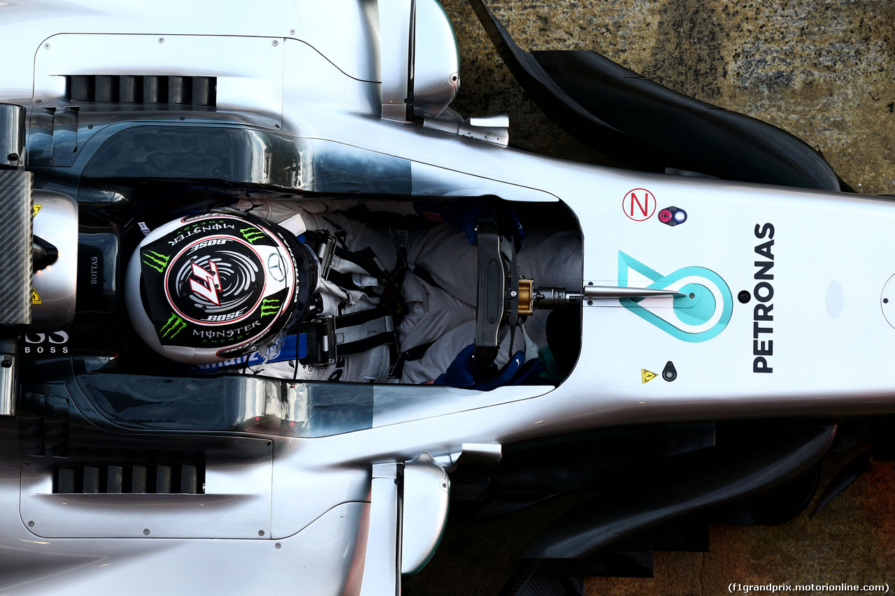 TEST F1 BARCELLONA 28 FEBBRAIO, Valtteri Bottas (FIN) Mercedes AMG F1 W08.
28.02.2017.