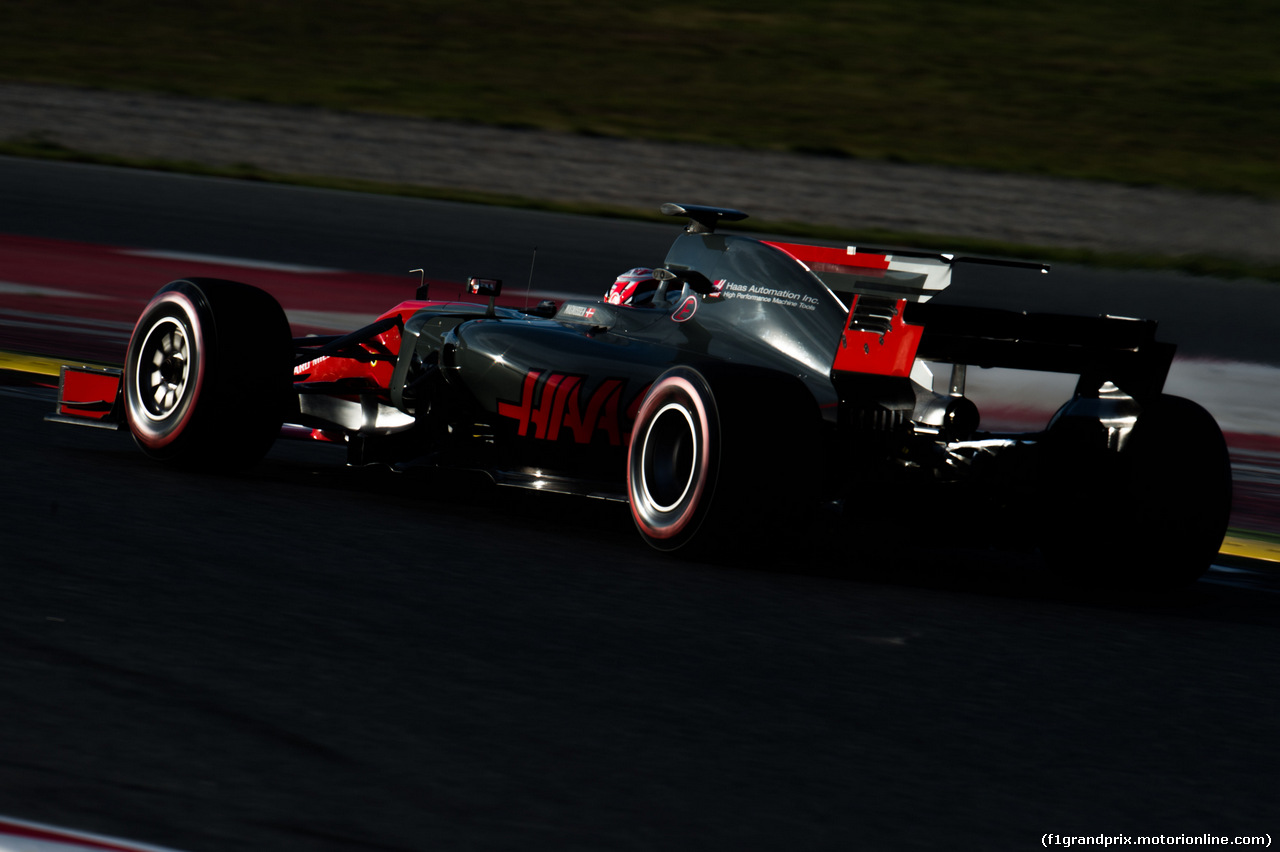 TEST F1 BARCELLONA 28 FEBBRAIO, Kevin Magnussen (DEN) Haas VF-17.
28.02.2017.