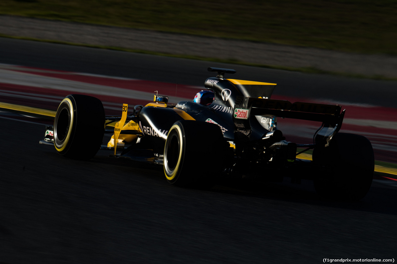 TEST F1 BARCELLONA 28 FEBBRAIO, Jolyon Palmer (GBR) Renault Sport F1 Team RS17.
28.02.2017.