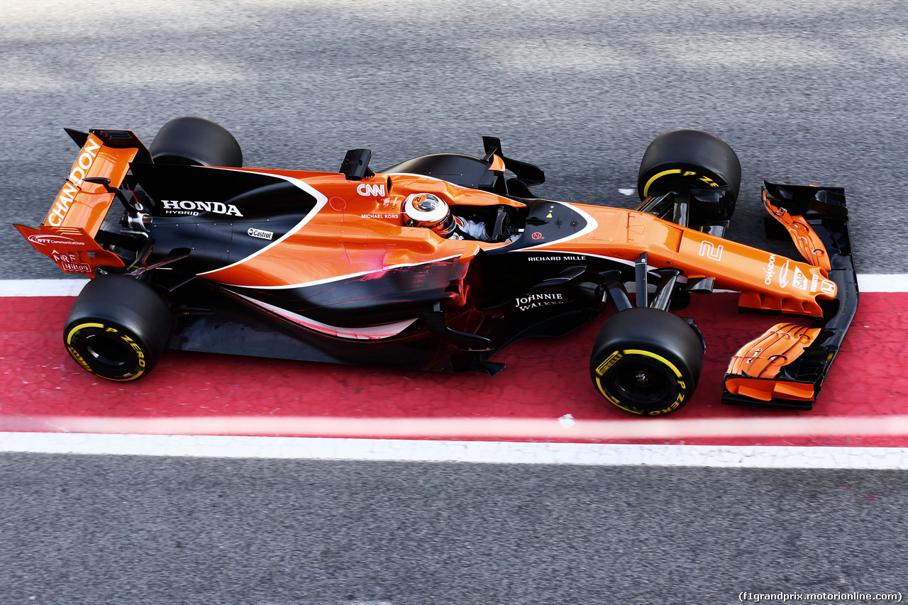 TEST F1 BARCELLONA 28 FEBBRAIO, Stoffel Vandoorne (BEL) McLaren MCL32.
28.02.2017.