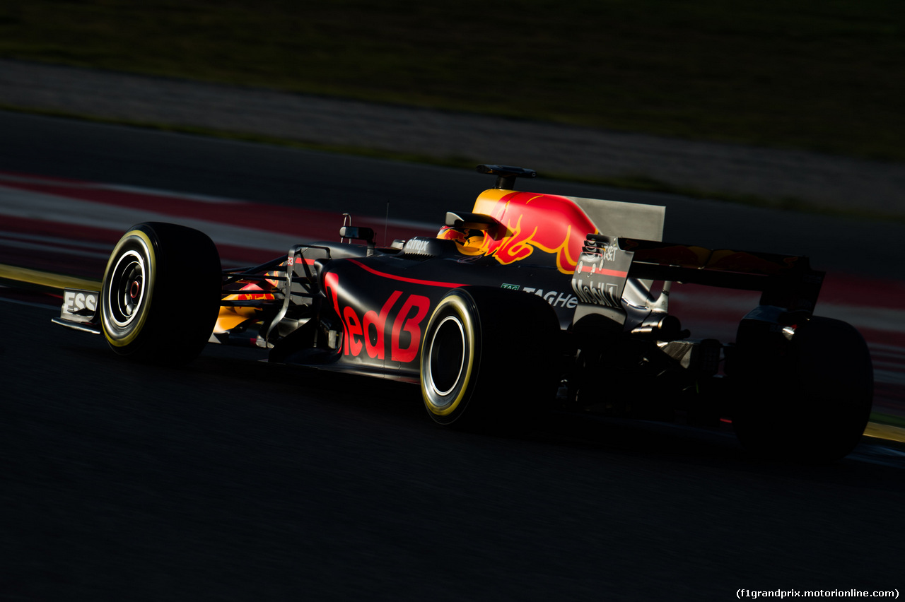 TEST F1 BARCELLONA 28 FEBBRAIO, Max Verstappen (NLD) Red Bull Racing RB13.
28.02.2017.