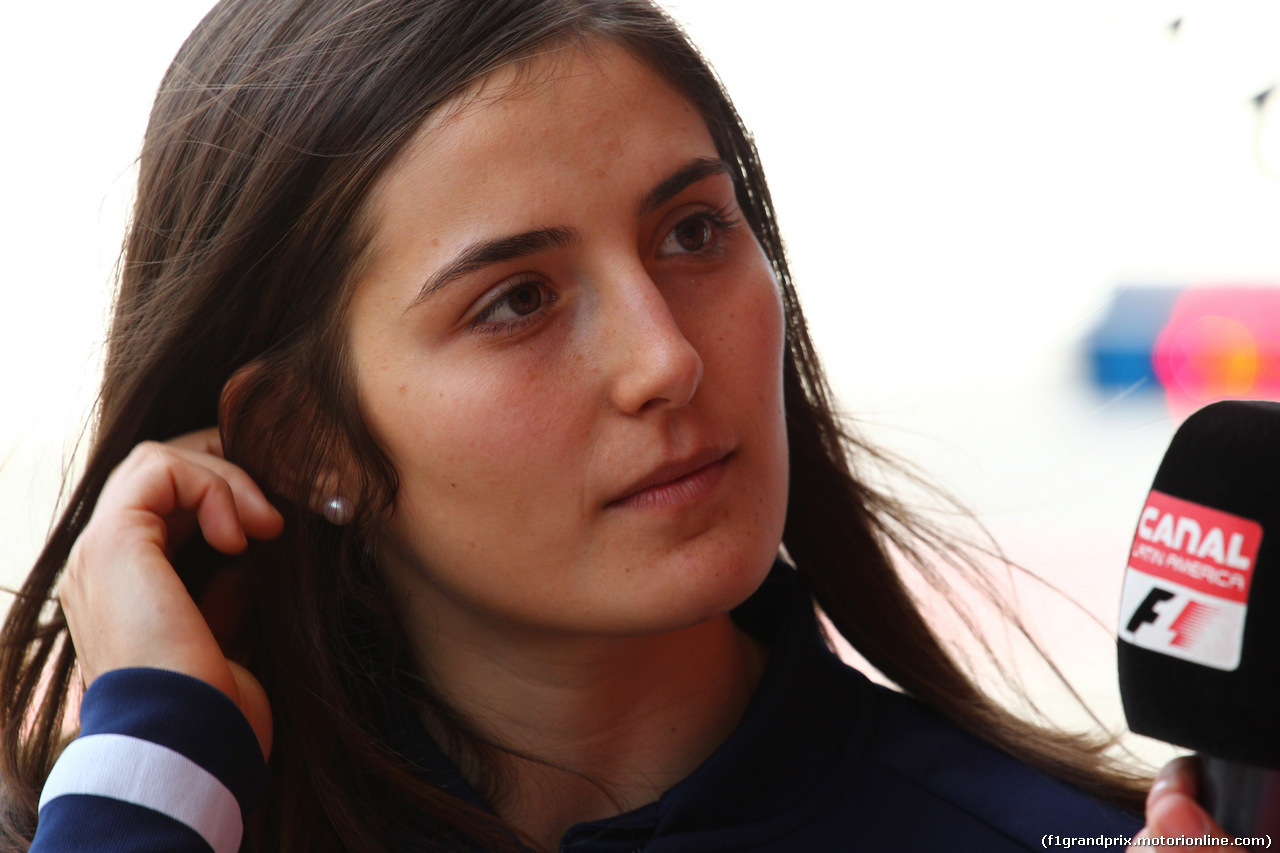 TEST F1 BARCELLONA 28 FEBBRAIO, 28.02.2017 - Tatiana Calderón (COL) Sauber F1 Team Development Driver.