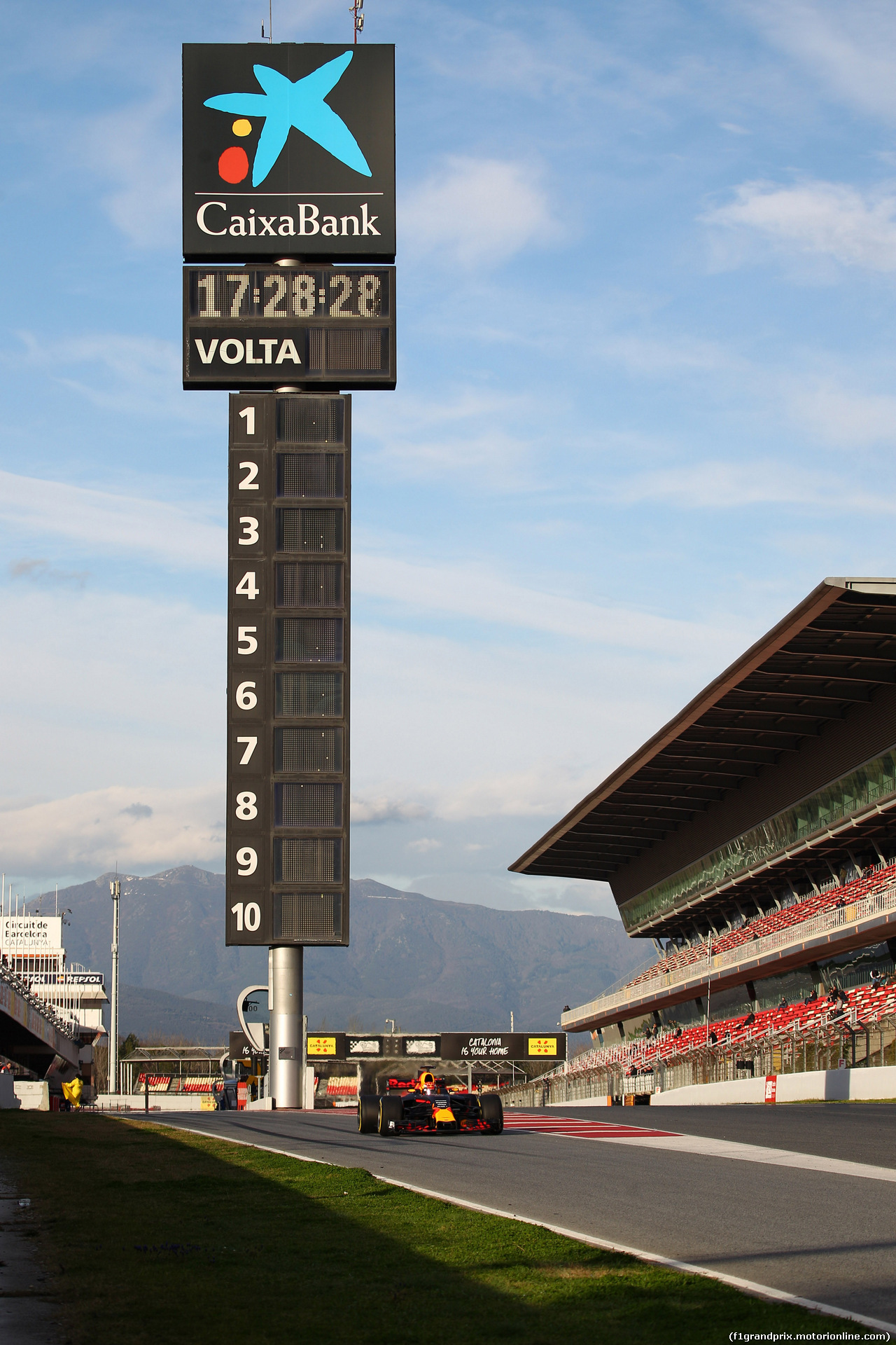 TEST F1 BARCELLONA 28 FEBBRAIO, 28.02.2017 - Max Verstappen (NED) Red Bull Racing RB13