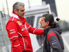 TEST F1 BARCELLONA 28 FEBBRAIO, 28.02.2017 - Maurizio Arrivabene (ITA) Ferrari Team Principal e Guenther Steiner (ITA) Haas F1 Team Prinicipal
