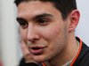 TEST F1 BARCELLONA 28 FEBBRAIO, Esteban Ocon (FRA) Sahara Force India F1 Team with the media.
28.02.2017.