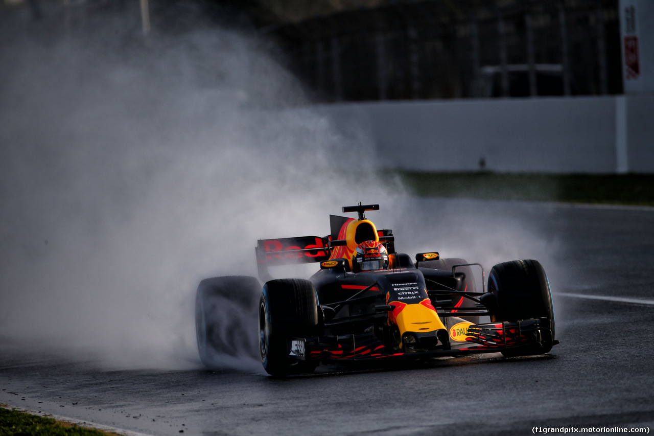 TEST F1 BARCELLONA 2 MARZO, Max Verstappen (NLD) Red Bull Racing RB13.
02.03.2017.