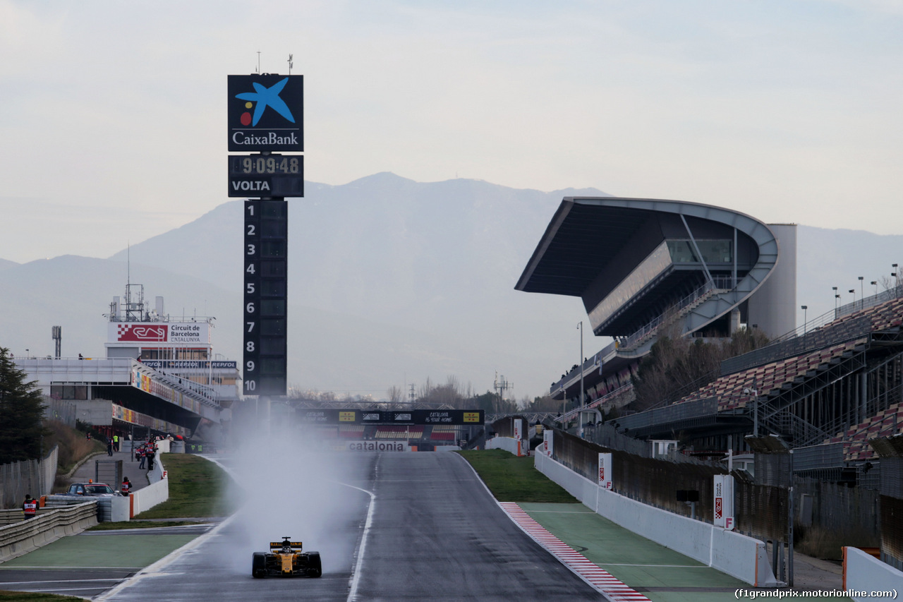 TEST F1 BARCELLONA 2 MARZO, Nico Hulkenberg (GER) Renault Sport F1 Team RS17.
02.03.2017.