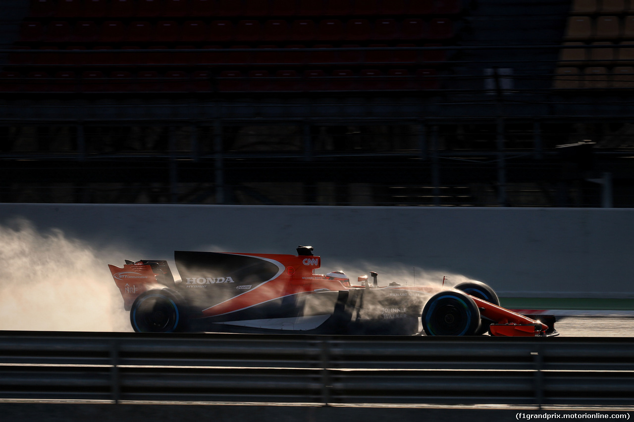 TEST F1 BARCELLONA 2 MARZO, Stoffel Vandoorne (BEL) McLaren MCL32.
02.03.2017.