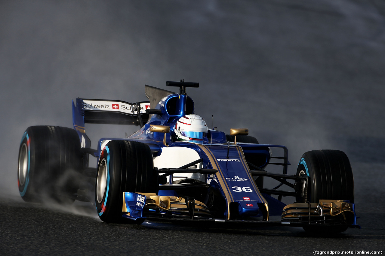 TEST F1 BARCELLONA 2 MARZO, Antonio Giovinazzi (ITA) Sauber C36.
02.03.2017.