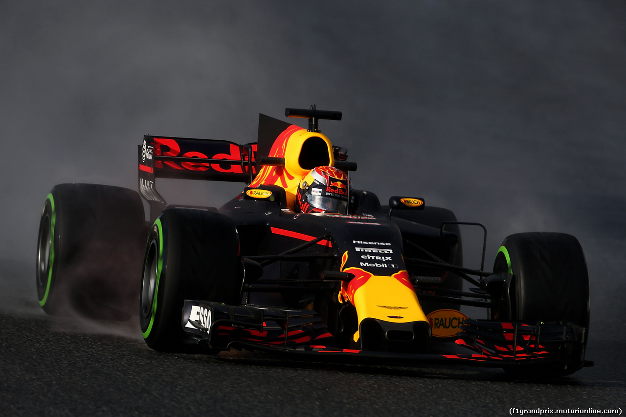 TEST F1 BARCELLONA 2 MARZO, Max Verstappen (NLD) Red Bull Racing RB13.
02.03.2017.