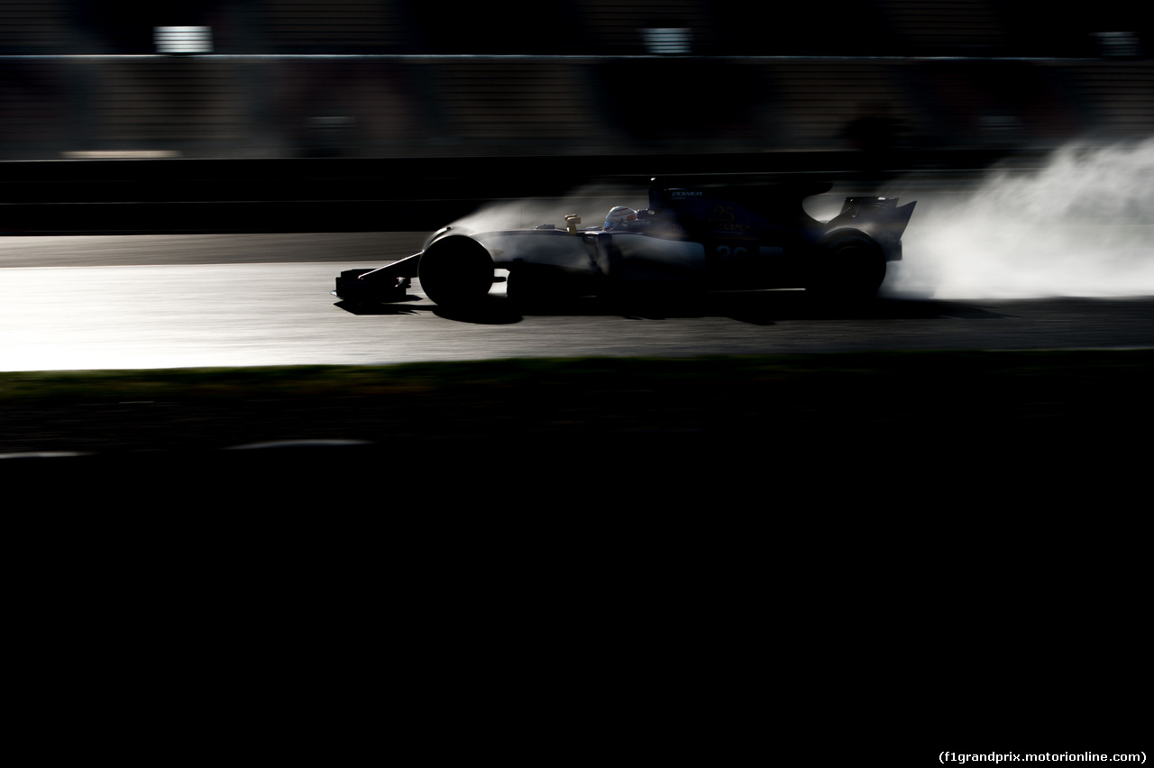 TEST F1 BARCELLONA 2 MARZO, Antonio Giovinazzi (ITA) Sauber C36.
02.03.2017.