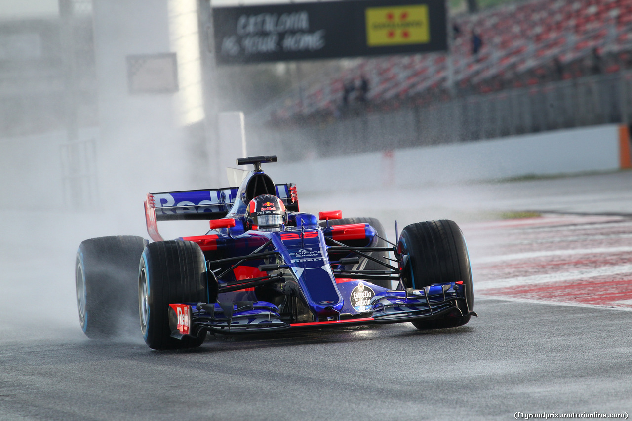 TEST F1 BARCELLONA 2 MARZO, 02.03.2017 - Daniil Kvyat (RUS) Scuderia Toro Rosso STR12