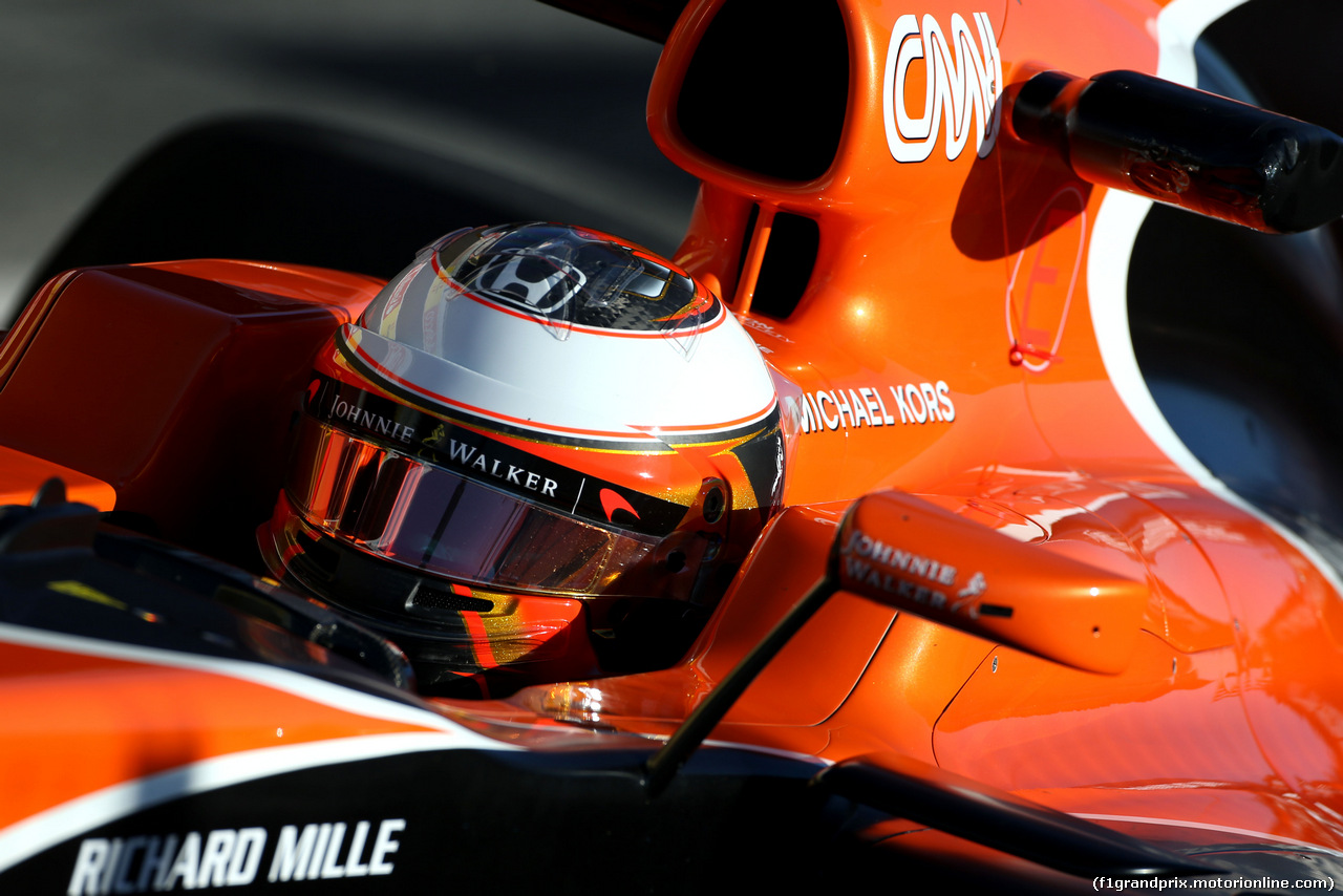 TEST F1 BARCELLONA 7 MARZO, Stoffel Vandoorne (BEL) McLaren F1 
07.03.2017.