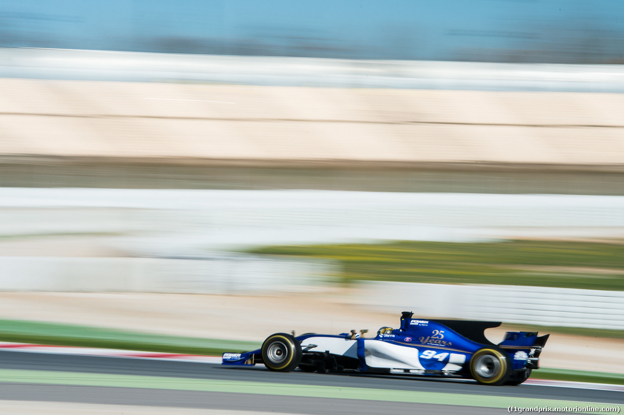 TEST F1 BARCELLONA 7 MARZO, Pascal Wehrlein (GER) Sauber C36.
07.03.2017.