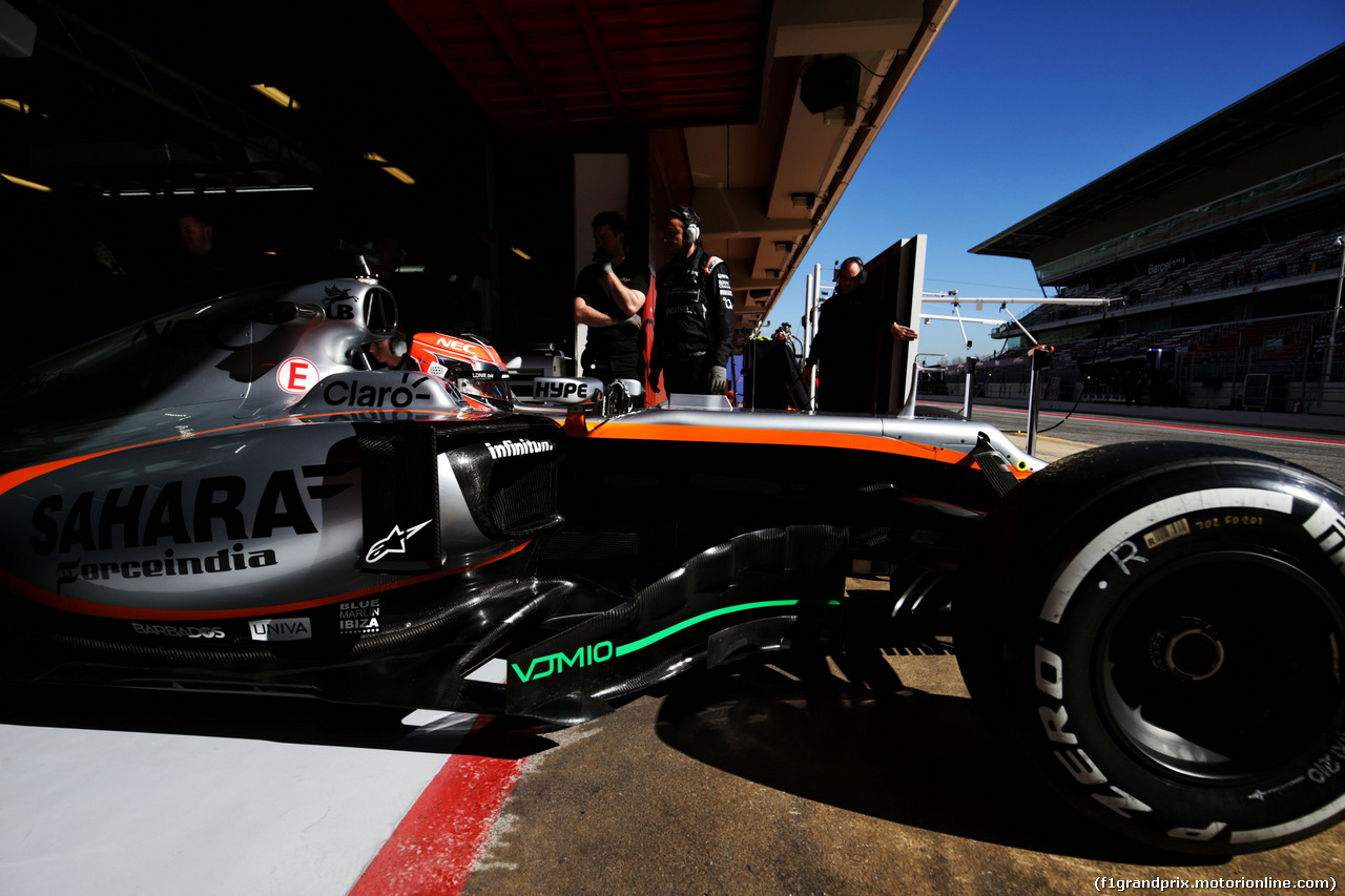 TEST F1 BARCELLONA 7 MARZO, Esteban Ocon (FRA) Sahara Force India F1 VJM10.
07.03.2017.
