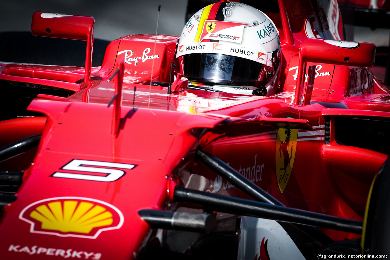 TEST F1 BARCELLONA 7 MARZO, Sebastian Vettel (GER) Ferrari SF70H.
07.03.2017.