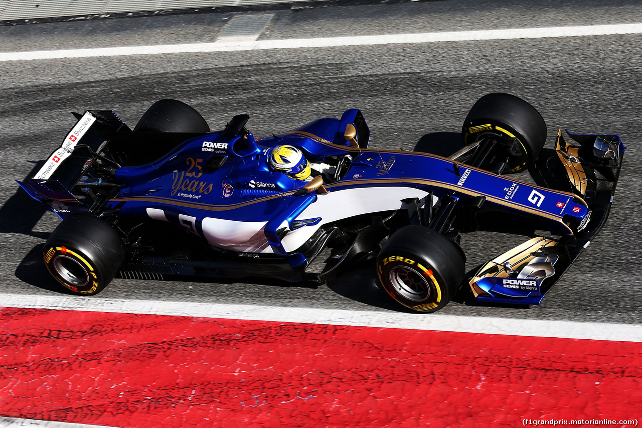 TEST F1 BARCELLONA 7 MARZO, Marcus Ericsson (SWE) Sauber C36.
07.03.2017.